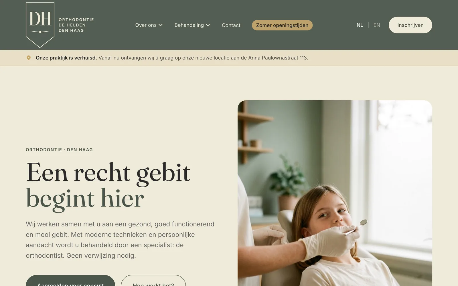 Orthodontiepraktijk De Helden